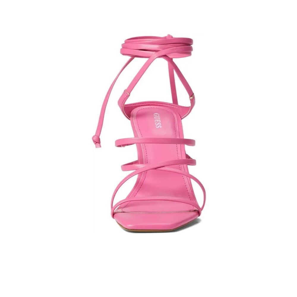 GUESS Women's Zabyie Pink Strappy Heeled Sandals Size 9 Party/Cocktail - Picture 2 of 16